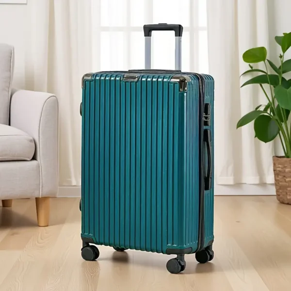 Valise de Voyage Rigide 28 Pouces – Coque ABS, Roues Pivotantes et Serrure à Code , GREEN